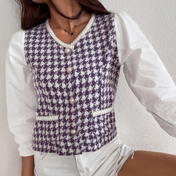 Tweed style shirt - Picture 1 of 3